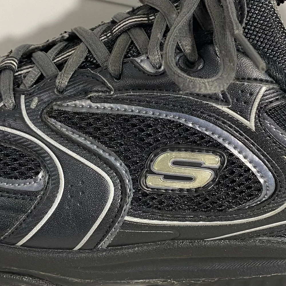 Skechers leather synthetic